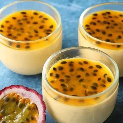 Crème légère aux fruits de la passion