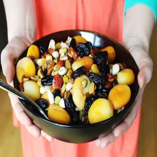 Salade afghane de fruits secs et noix