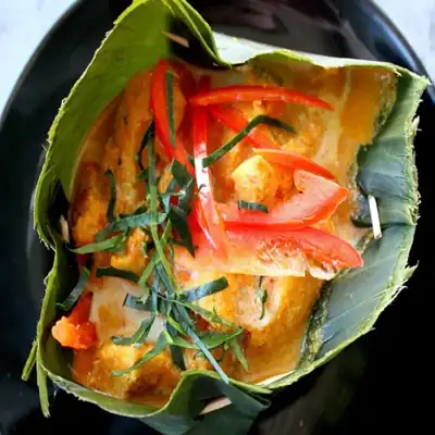 Poisson vapeur au curry cambodgien
