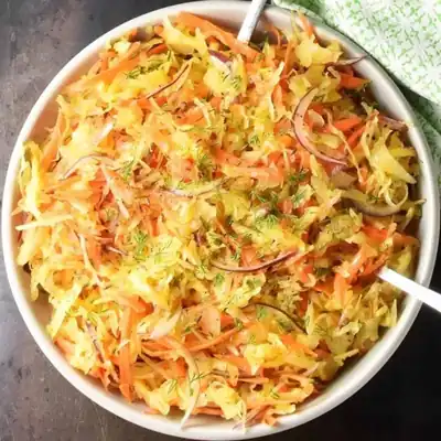 Salade de choucroute au poisson