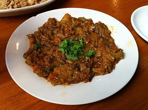 Zaalouk d’aubergines et tomates